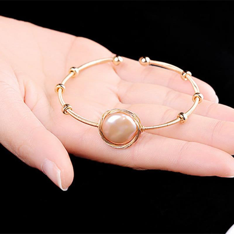 Pearl Wrapped Cuff