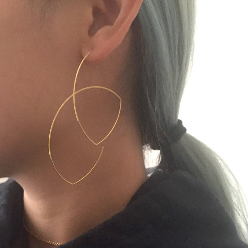 Singular Loop Earrings