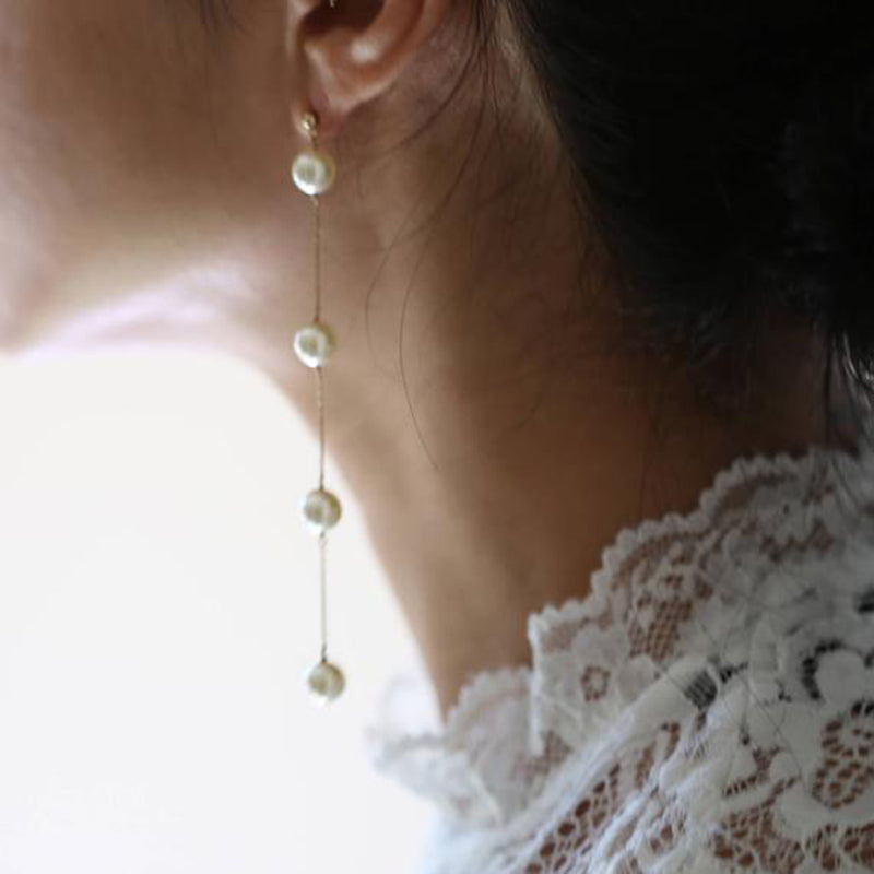 Pearl Dot Earrings